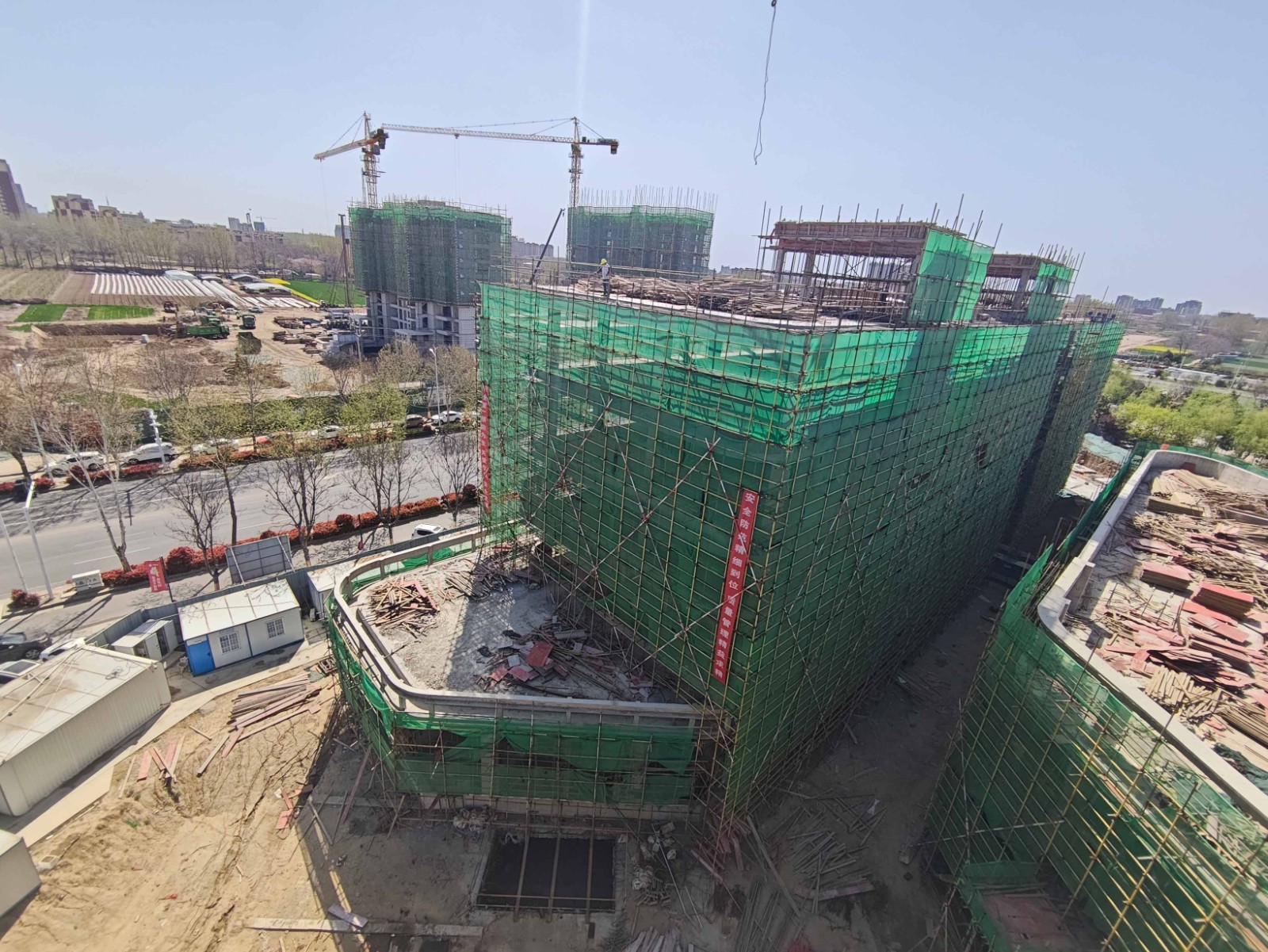 【鼎鑫·幸福滙】三月份工程進(jìn)度播報(bào)——春潮涌動(dòng)筑新章，幸福輪廓漸清晰！  